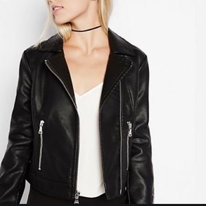Express leather jacket